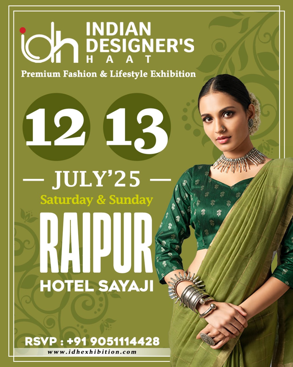 Raipur Fashion Exhibition  12th and 13th July 2025
